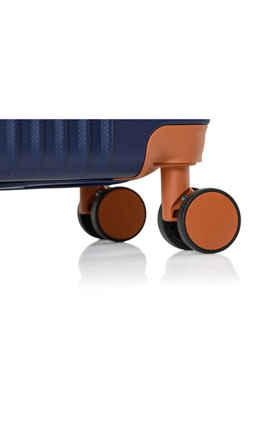 Champs Vintage Carry-on Hardside Spinner In Navy