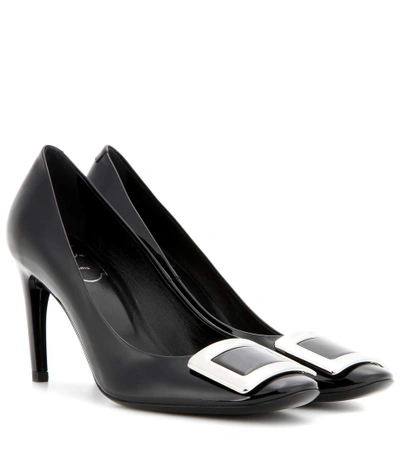 Shop Roger Vivier Belle De Nuit Patent Leather Pumps