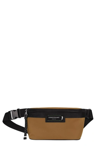 Shop Longchamp Belt Bag In Tobacco