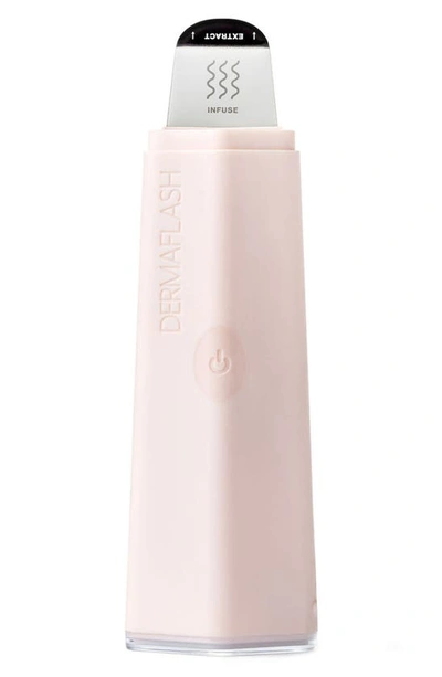 Shop Dermaflash Dermapore+ Ultrasonic Pore Extractor + Skincare Infuser In Blush