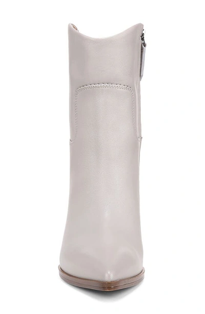 Shop Franco Sarto Etta Pointed Toe Wedge Bootie In Grey
