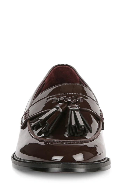 Shop Franco Sarto Carolyn Low Tassel Loafer In Brown