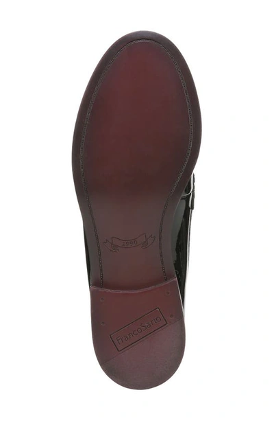 Franco Sarto Womens Solid Man Made Loafers In Black