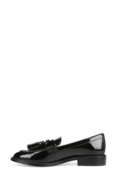 Franco Sarto Womens Solid Man Made Loafers In Black