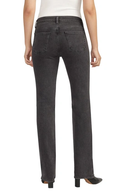 Shop Silver Jeans Co. Be Low Low Rise Bootcut Jeans In Black
