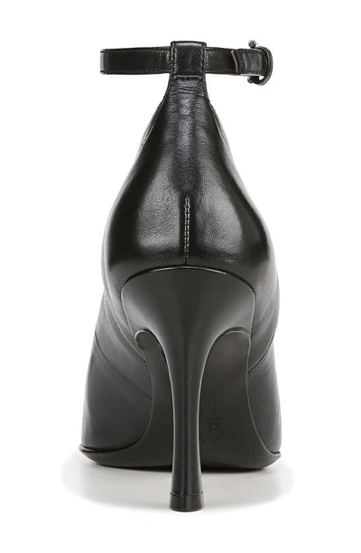 Shop Naturalizer Ace Pointed Toe Pump In Black Leather