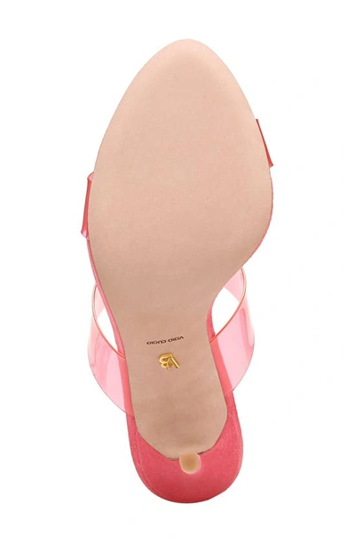 Veronica Beard Asha Sandal In Coral
