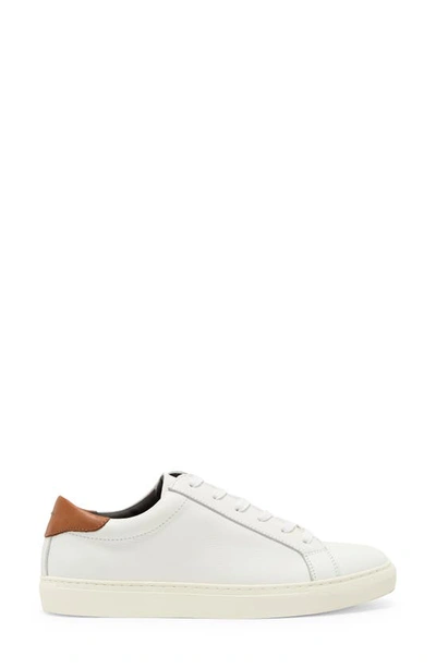 Shop Vittorio Russo Adan Low Top Sneaker In Tumbled/ Valentina White/ Nut