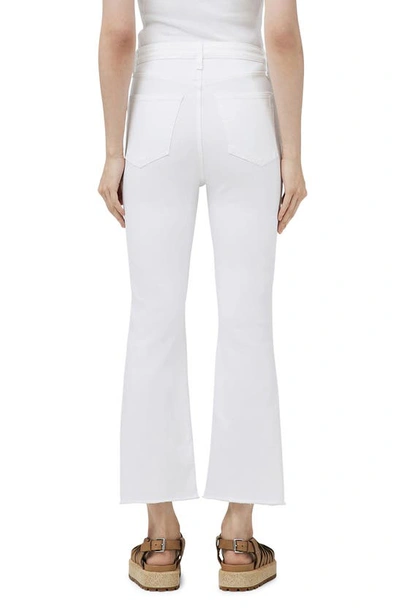 Rag & Bone Casey High Rise Ankle Flare Jeans In Opticwht