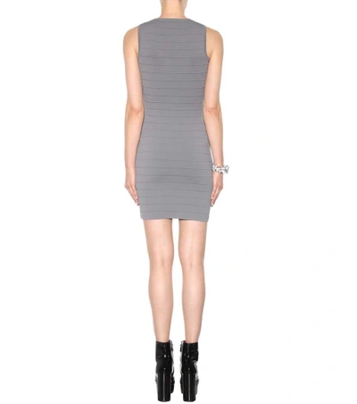 Shop Christopher Kane Bandage Dress In Grey