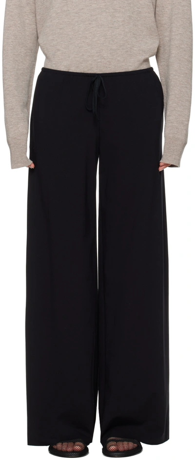 Shop The Row Black Bariem Lounge Pants