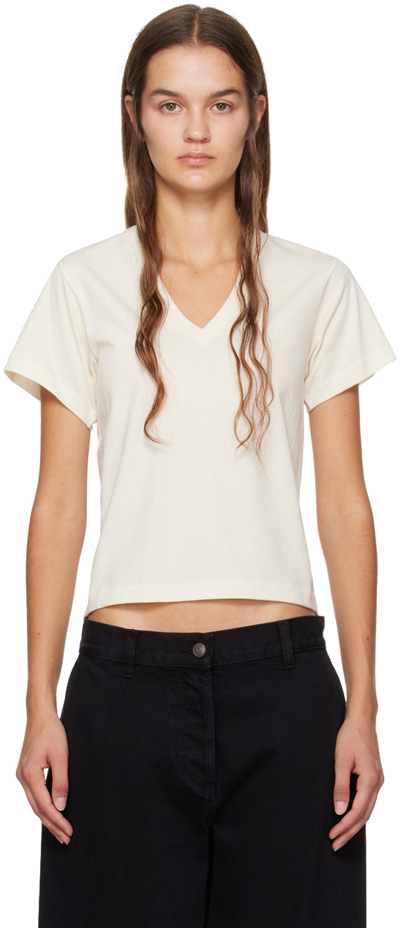 Shop The Row Off-white Tala T-shirt In Ecru