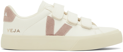 Shop Veja White Recife Sneakers In Extra White Babe