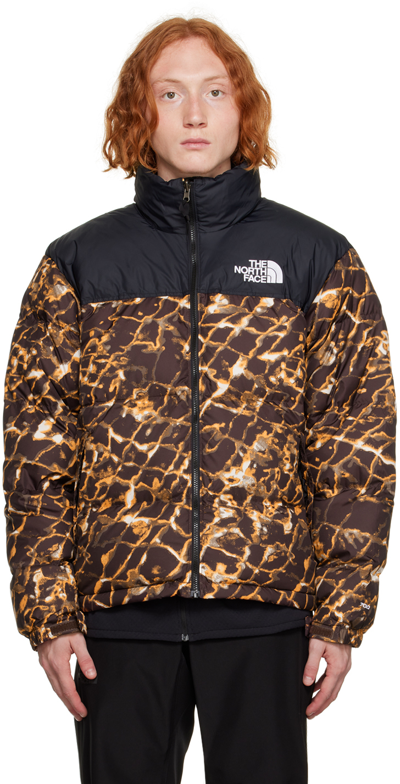 Shop The North Face Brown 1996 Retro Nuptse Down Jacket In Os3 Coal Brown Water