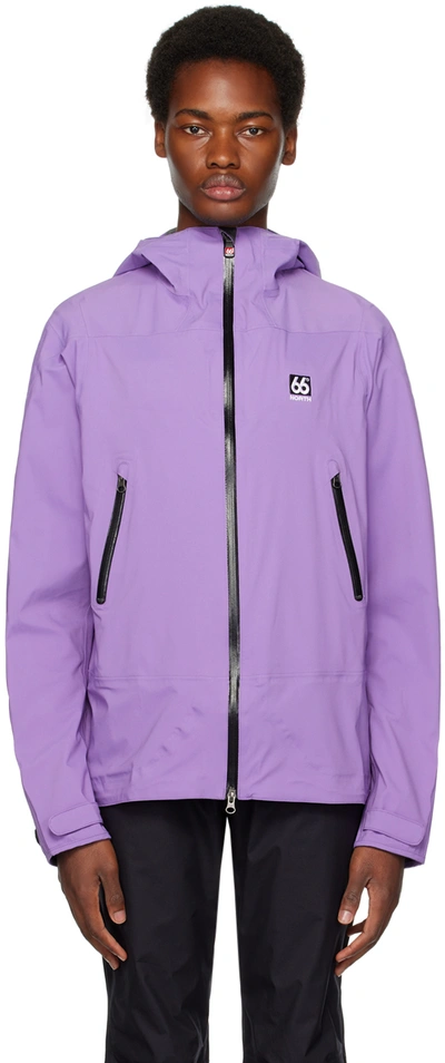 Shop 66°north Purple Snæfell Jacket In 356 Wild Viola