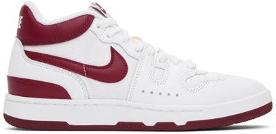Shop Nike White & Red Attack Qs Sp Sneakers In White/red Crush
