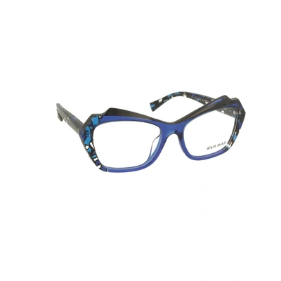 Shop Alain Mikli Women's Blue Metal Glasses