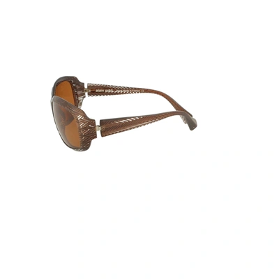 Shop Alain Mikli Women's Brown Acetate Sunglasses