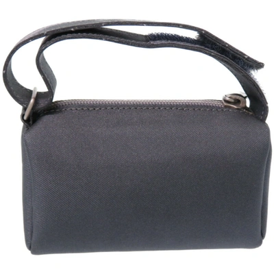 Pre-owned Chanel Grey Synthetic Clutch Bag ()