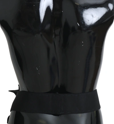Shop Dolce & Gabbana Elegant Black Crystal Waist Women's Belt