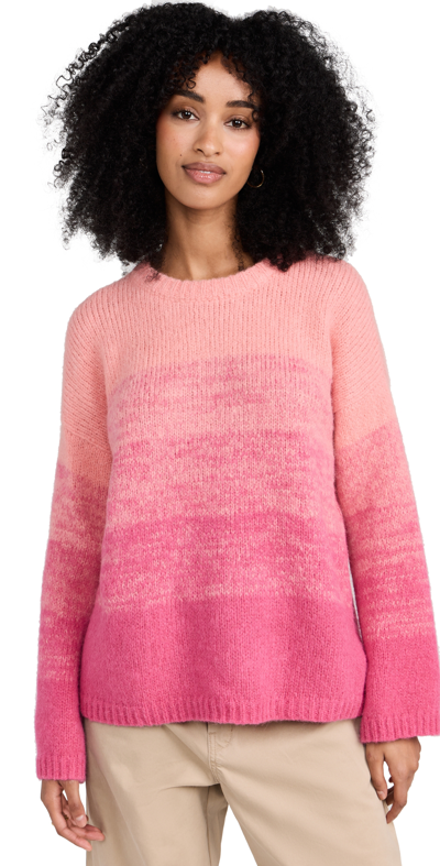 Shop Amo Aretha Tonal Sweater Carnation