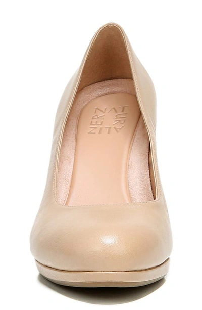 Naturalizer 'michelle' Almond Toe Pump In Tender Taupe