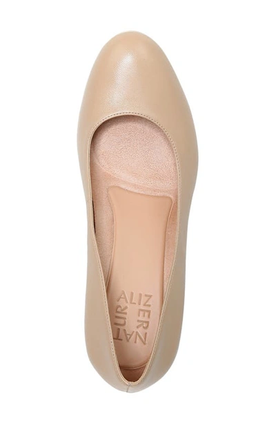 Naturalizer 'michelle' Almond Toe Pump In Tender Taupe