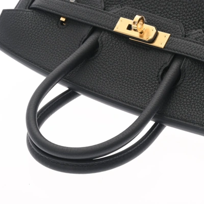 Hermès - Authenticated Birkin 25 Handbag - Leather Black Plain for Women, Never Worn