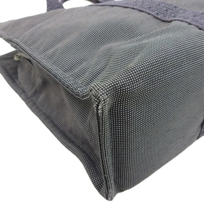 Herline cloth handbag Hermès Grey in Fabric - 33820781
