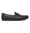 GUCCI Kanye GG leather loafers