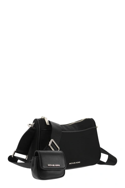 Shop Michael Kors Women's Black Nylon Shoulder Bag