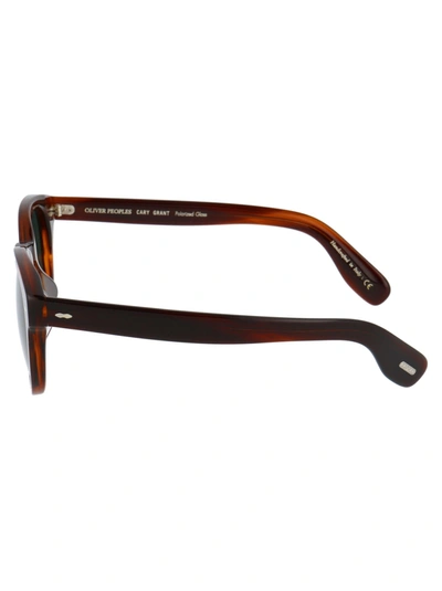 Shop Oliver Peoples Men's Brown Metal Sunglasses