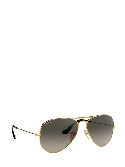 Shop Ray Ban Women's Gold Metal Sunglasses
