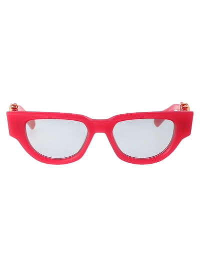 Shop Valentino Garavani Women's Pink Acetate Sunglasses