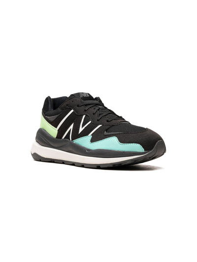 New Balance 5740 "black Vibrant Spring Glow" Sneakers In Black