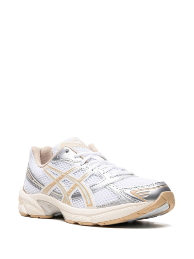 Shop Asics Gel-1130 "silver Dune" Sneakers In White