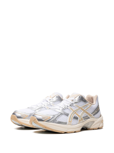 Shop Asics Gel-1130 "silver Dune" Sneakers In White