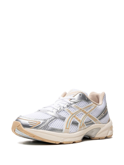 Shop Asics Gel-1130 "silver Dune" Sneakers In White