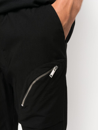 Shop Thom Krom Drawstring Straight-leg Track Pants In Black