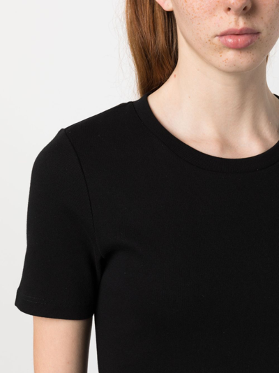 Claudie Pierlot Pleated Skirt Midi Dress In Black