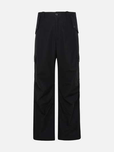 Shop Dolce & Gabbana Black Cotton 'cargo' Pants