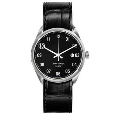 Shop Tom Ford 002 Automatic Black Dial Mens Watch Tf0120174128