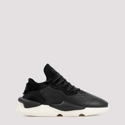 Shop Y-3 Kaiwa Sneakers In Black Black Off White