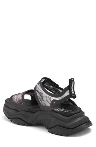 Shop Skechers Smart Block Bloomy Sandal In Black
