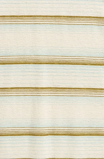 Shop Treasure & Bond Kids' Stripe Long Sleeve T-shirt In Ivory Dove- Baja Gradient