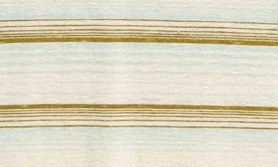 Shop Treasure & Bond Kids' Stripe Long Sleeve T-shirt In Ivory Dove- Baja Gradient