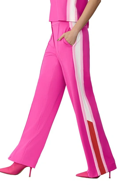 Gstq Wide Leg Jersey Pants In Knockout Pink | ModeSens