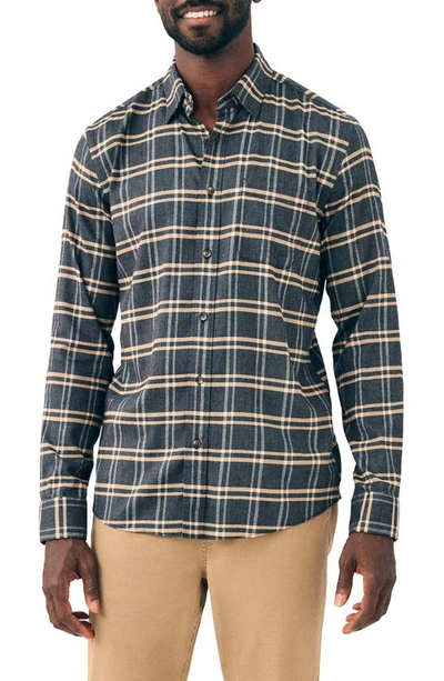 Shop Faherty The All Time Button-up Shirt In Granite Canyon Plaid