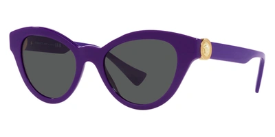 Shop Versace Women's 52mm Sunglasses In Purple