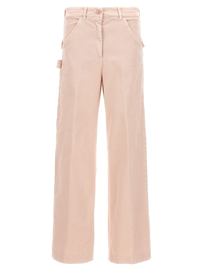 Shop Nude Cargo Pants Pink